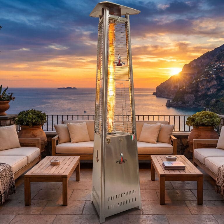 The Lava Lite Patio Heater