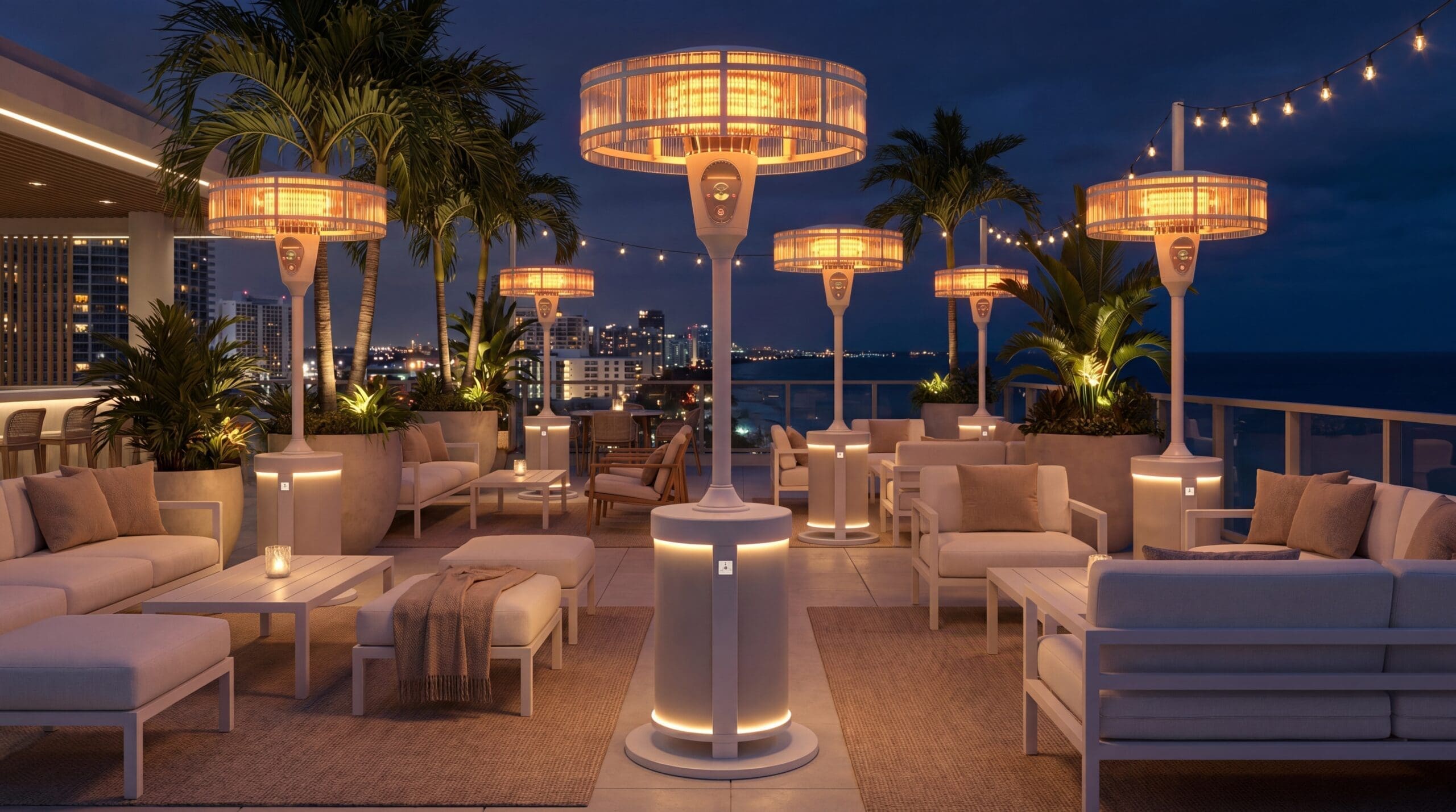 The Bellagio Bicchiere Patio Heater
